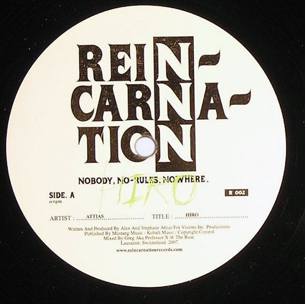 Attias : Hiro / Domino (12")