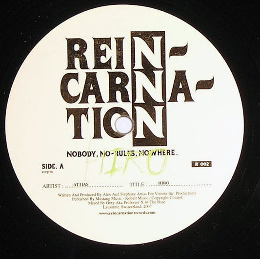 Attias : Hiro / Domino (12")