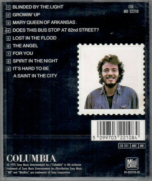 Bruce Springsteen : Greetings From Asbury Park, N.J. (MD, Album, RE)