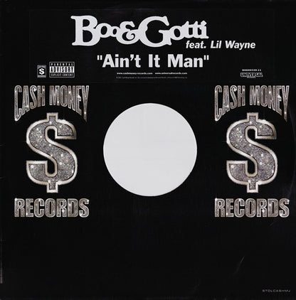 Boo & Gotti Feat. Lil Wayne : Ain't It Man (12")