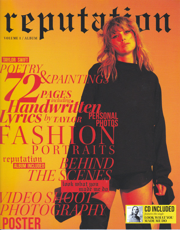 Taylor Swift : Reputation (CD, Album, Ltd, Vol)