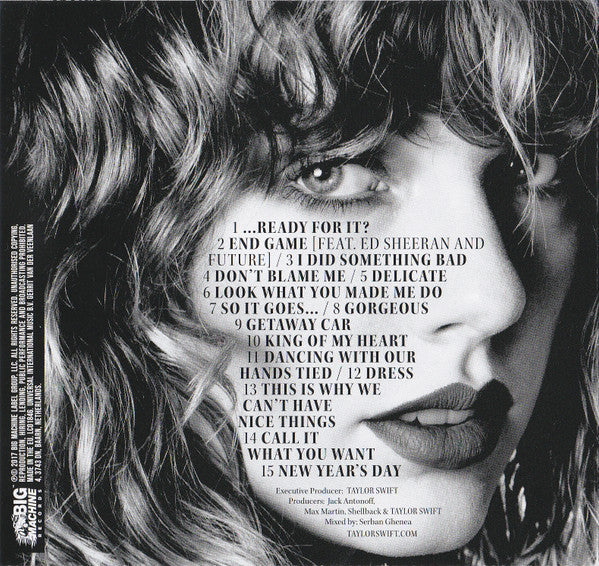Taylor Swift : Reputation (CD, Album, Ltd, Vol)