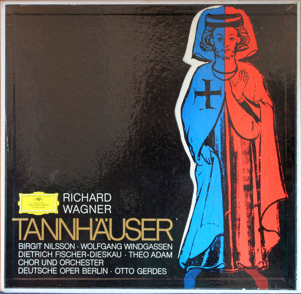 Richard Wagner, Birgit Nilsson, Wolfgang Windgassen, Dietrich Fischer-Dieskau, Theo Adam, Orchester Der Deutschen Oper Berlin, Otto Gerdes : Tannhäuser (4xLP + Box, RE)