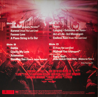 X Japan : We Are X: Original Motion Picture Soundtrack  (LP, Album, Comp, Red + LP, Album, Comp, Blu + Ltd,)