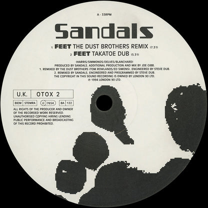 Sandals : Feet (12")