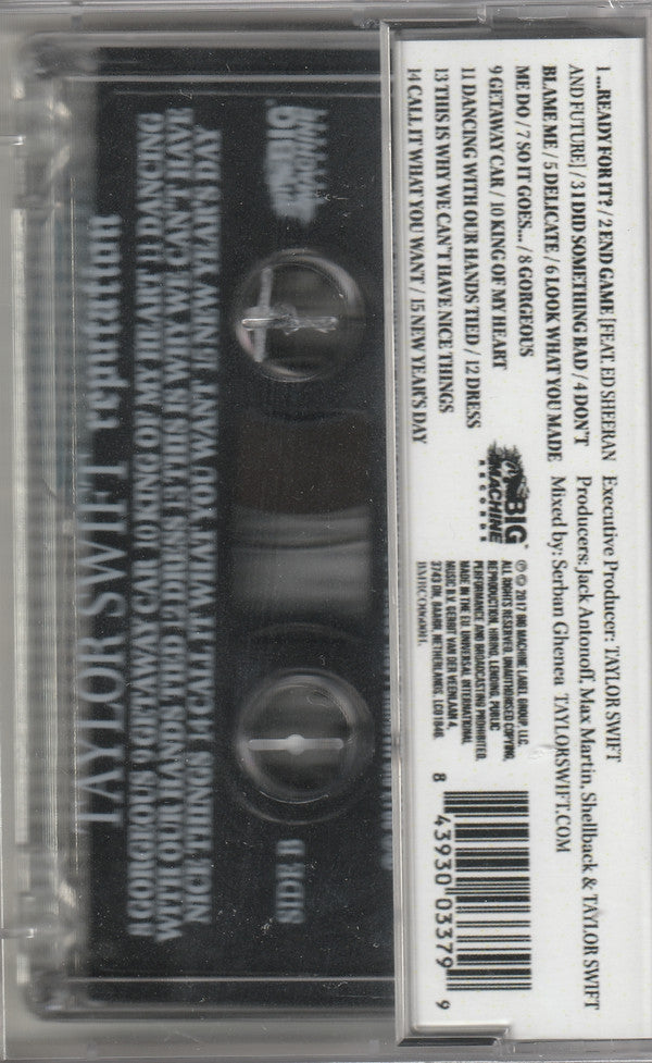 Taylor Swift : Reputation (Cass, Album, Ltd)