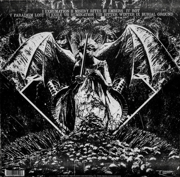 Wake (6) : Misery Rites (12", Album, Ltd, Mil)