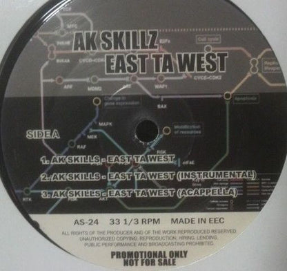 Ak Skills / Shamus : East Ta West / Big Willie Style (12", Unofficial)