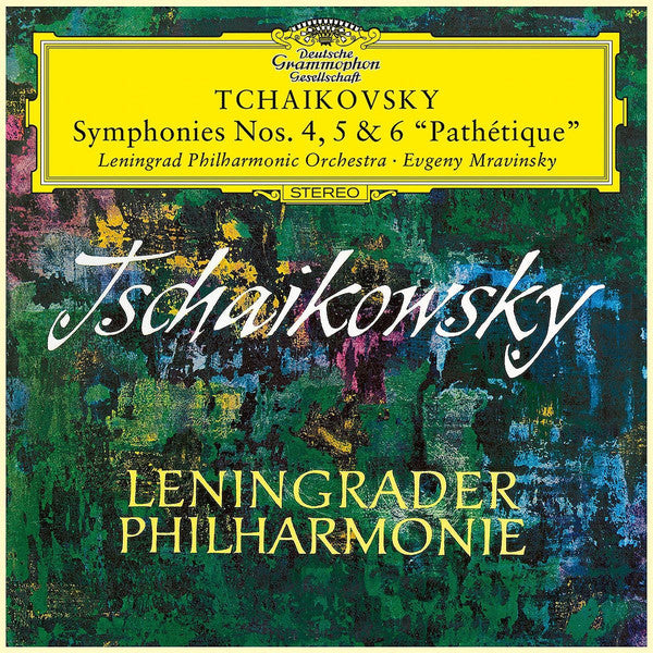 Tchaikovsky* - Leningrad Philharmonic Orchestra, Evgeny Mravinsky : Symphonies Nos. 4,5 & 6 "Pathétique" (3xLP, Ltd, Num, RM)