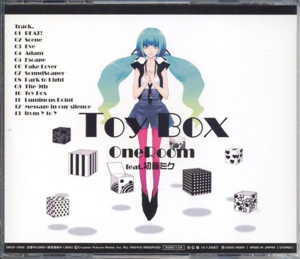 Oneroom : Toy Box (CD, Album)