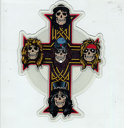 Guns N' Roses : Sweet Child O' Mine (Remix) (7", Shape, Pic)
