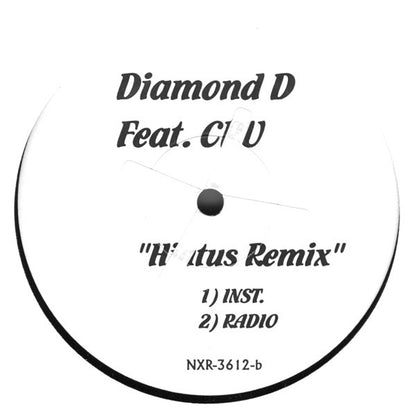 Diamond D : Hiatus (Remix) (12", Single)