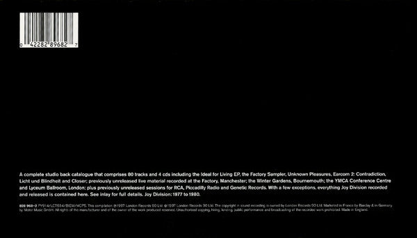 Joy Division : Heart And Soul (4xCD, Comp, RM)