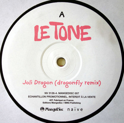 Le Tone : Joli Dragon (12", Promo)