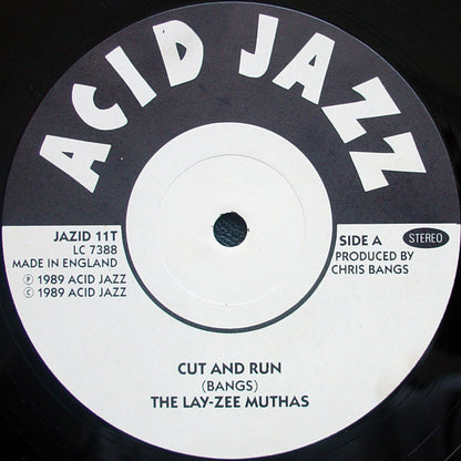 Layzee Muthas : Cut And Run (12")