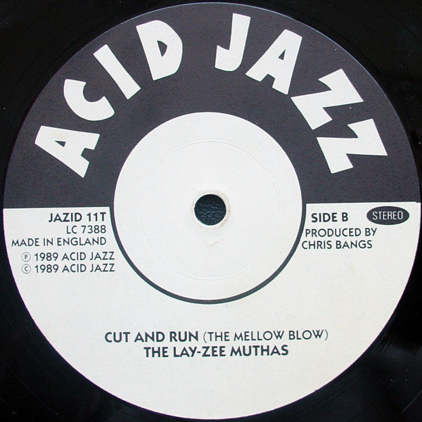 Layzee Muthas : Cut And Run (12")