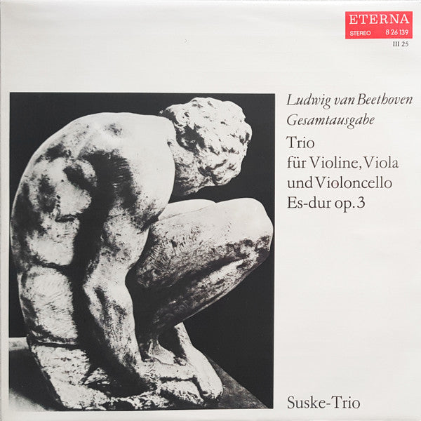 Ludwig van Beethoven, Suske-Trio : Trio Für Violine, Viola Und Violoncello Es-Dur Op. 3 (LP)