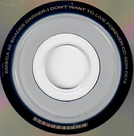 ZAYN (3) | Taylor Swift : I Don't Wanna Live Forever (Fifty Shades Darker) (CD, Single, Promo)