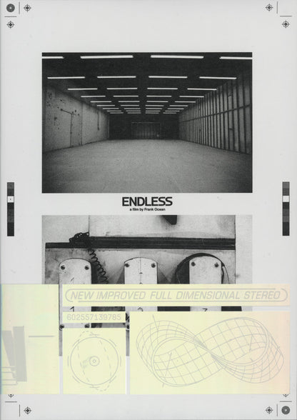 Frank Ocean : Endless (CD, Album, RM + DVD, Album)