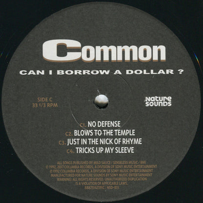 Common : Can I Borrow A Dollar? (2xLP, Album, RE + 7")
