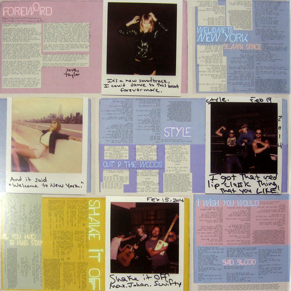 Taylor Swift : 1989 (2xLP, Album, RSD, Ltd, Num, RE, Pin)
