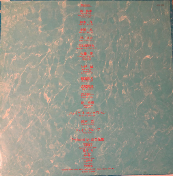 南 佳孝* : 忘れられた夏 (LP, Album, RE)