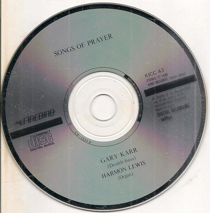 Gary Karr, Harmon Lewis : Songs Of Prayer (CD, Album, RE)