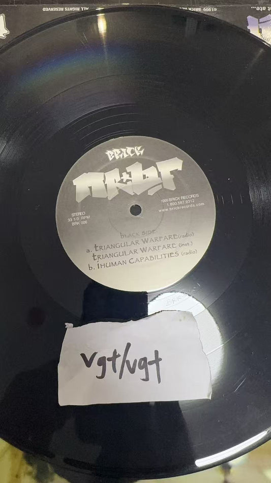 Triangular Warfare / Human Capabilities (12" Vinyl, BRK 008)