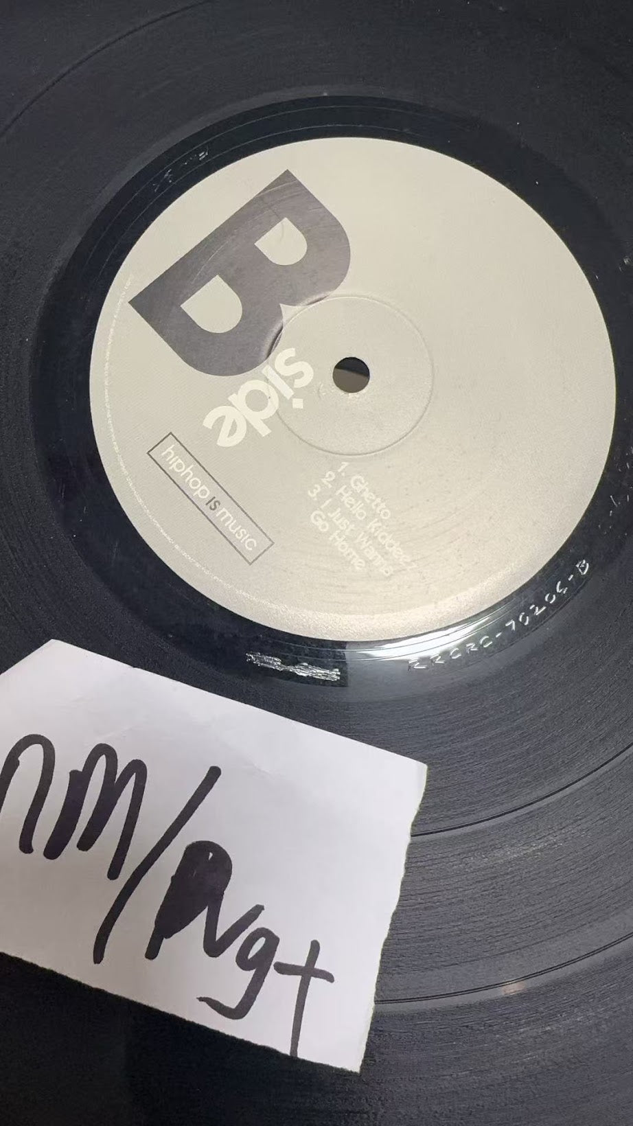 Hiphop Is Music – B Side (12" Vinyl, RE-7620S)