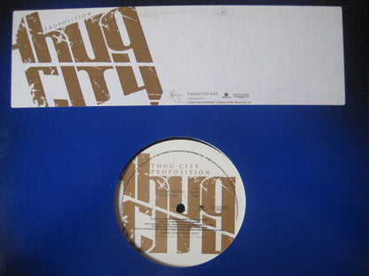 Thug City : Proposition (12", Promo)