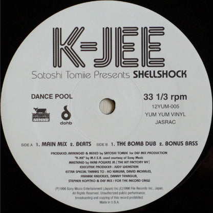 Satoshi Tomiie Presents Shellshock : K-Jee (12")
