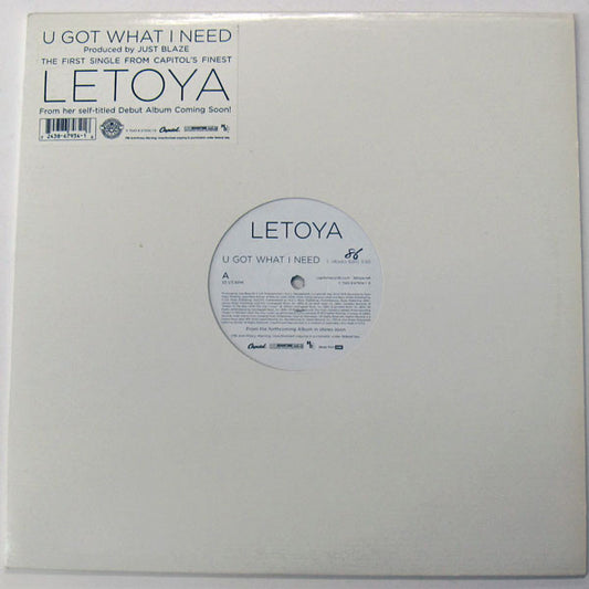 LeToya : U Got What I Need (12")