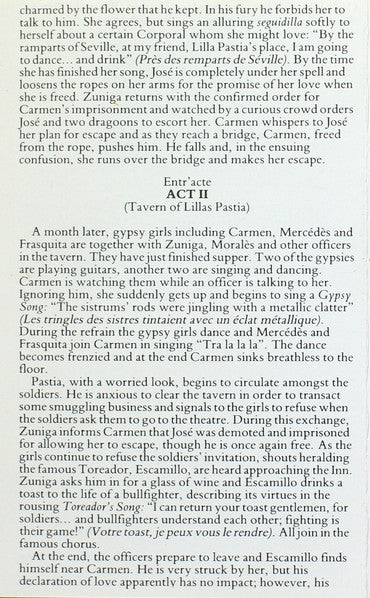 Bizet* - Grace Bumbry · Jon Vickers · Mirella Freni · Kostas Paskalis ; Orchestra And Chorus Of The Paris Opera*, Rafael Frühbeck De Burgos : Carmen (2xCass, RE, RM)
