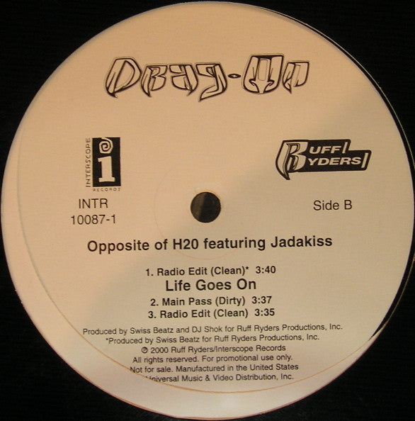 Drag-On : What's It All About (12", Promo)