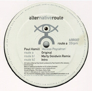 Paul Hamill : Access Psycatron (12")