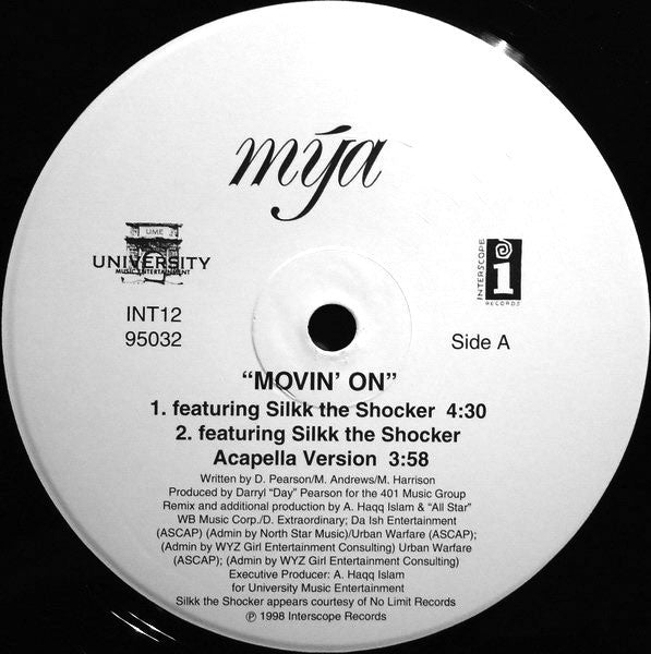Mýa* : Movin' On (12")