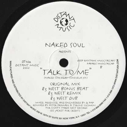Naked Soul Feat. Consuela Ivy : Talk To Me (12")
