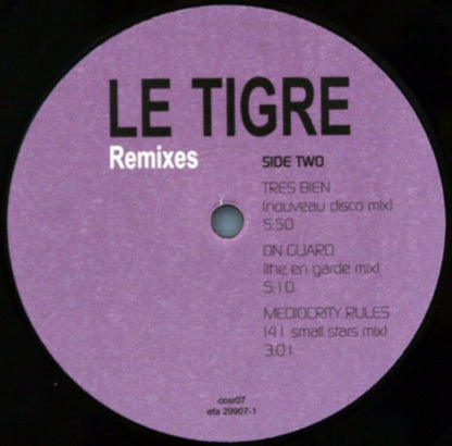 Le Tigre : Remixes (12")