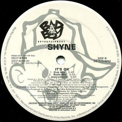 Shyne : Bonnie & Shyne (12", Promo)
