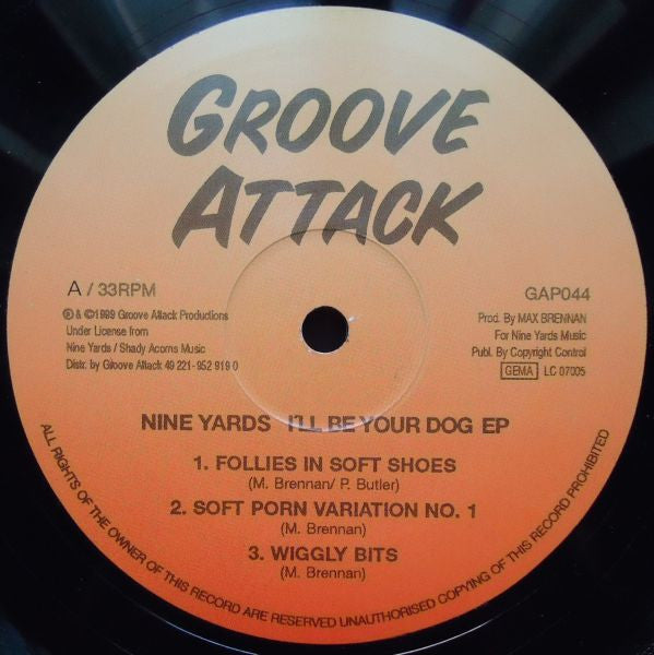 Nine Yards Orchestra : I'll Be Your Dog (12", EP)
