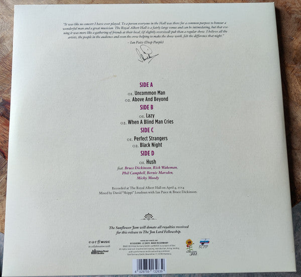 Various : Celebrating Jon Lord, The Rock Legend, Vol.2 (2xLP, Album)
