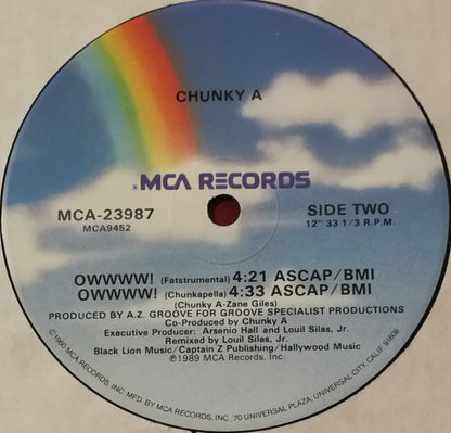 Chunky A : Owwww! (12", Single)