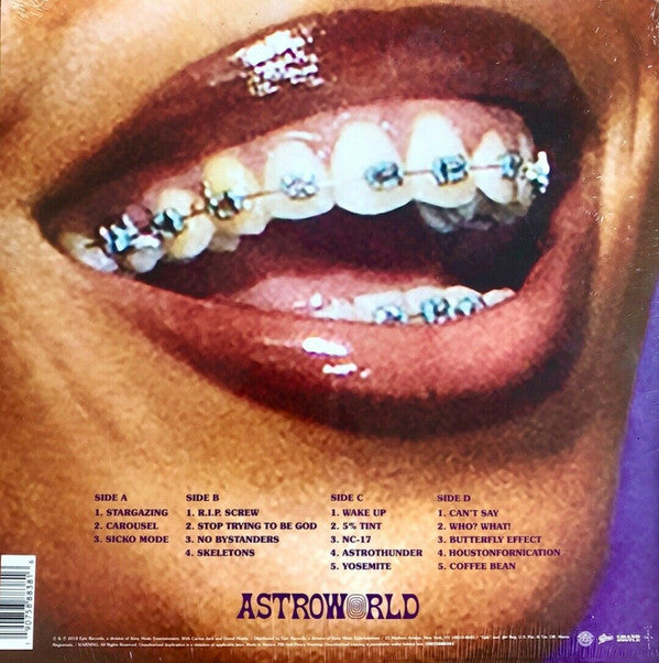 Travis Scott (2) : Astroworld (2xLP, Album, Alt)