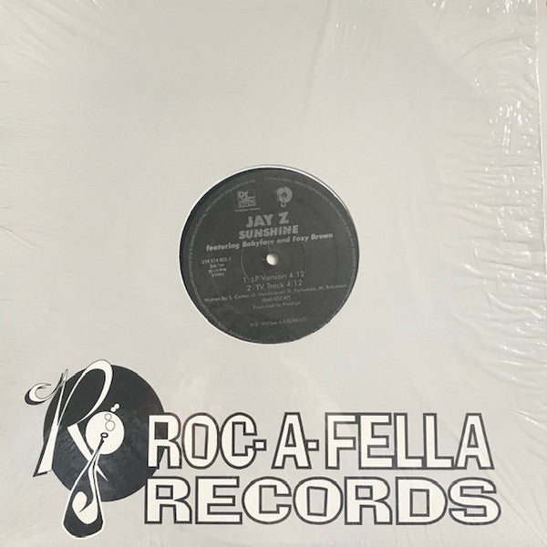 Jay Z* featuring Babyface and Foxy Brown : Sunshine (12", Single)