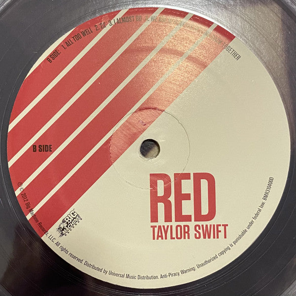 Taylor Swift : Red (2xLP, Album, RSD, Ltd, Num, RE, Cle)