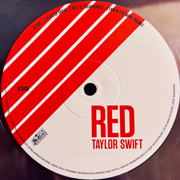 Taylor Swift : Red (2xLP, Album, RSD, Ltd, Num, RE, Cle)