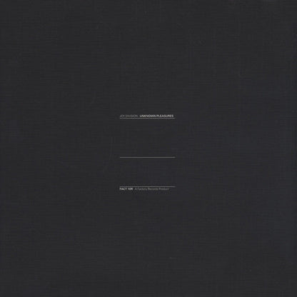 Joy Division : Unknown Pleasures (LP, Album, RE, RM, 180)