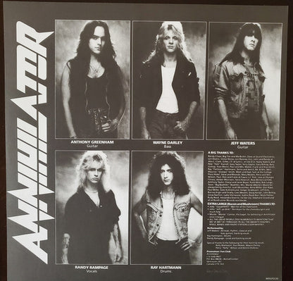 Annihilator (2) : Alice In Hell (LP, Album, RE, 180)