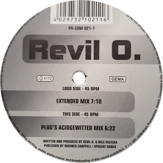 Revil O : Witness 2001 (12")