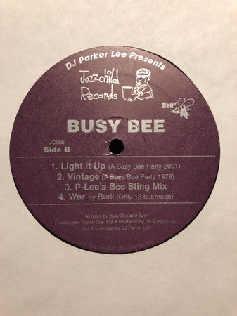 Busy Bee : Another Suicide (12")